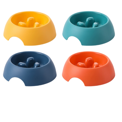 Plastic slow feeder bowl for dog TQ1006 14.3X14.3X4.1CM