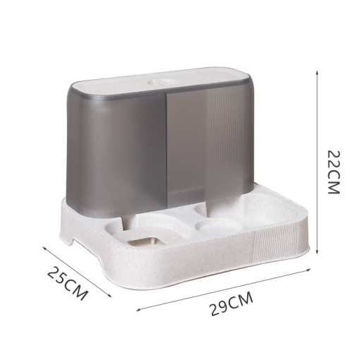 Plastic pet feeder ZC001 29X25X22CM