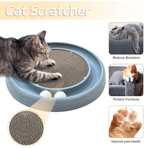 Turbo cat scratcher 40.5X40.5X5CM