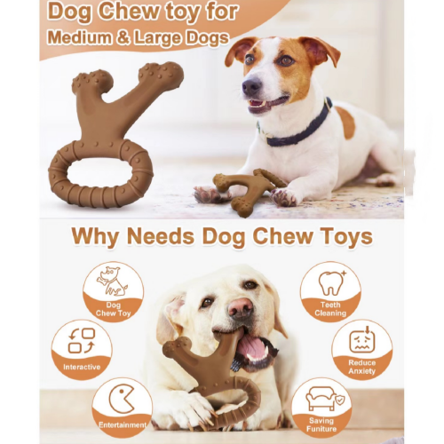 Beef taste dog chew toy for medium or big dog